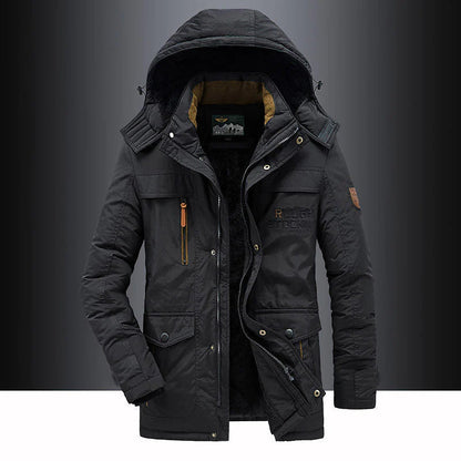 Abrigo de invierno para hombre, cálido y ligero, ideal para diario