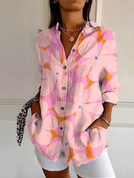 Lela | Blusa abotonada Floral Breeze