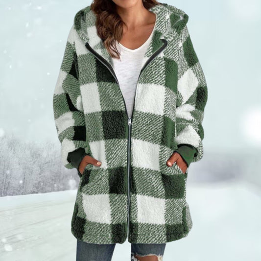 Cheyanne | Chaqueta cálida con capucha para mujer
