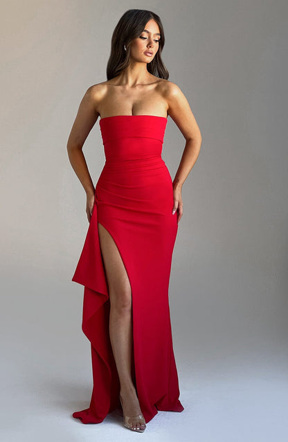 Heather | Maxivestido sin tirantes